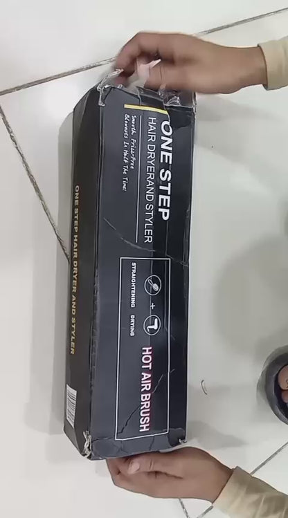 3-in-1 Salon Hair Styler Dry, Straighten & Volumize in One Step